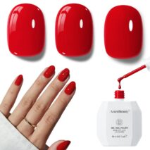 AZUREBEAUTY Classic Red Gel Nail Polish 18ML