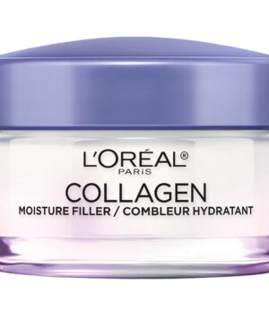 L’Oreal Paris Collagen Daily Face Moisturizer, Anti Aging Face Cream to Reduce Wrinkles and Provide Intense Hydration, 1.7 oz