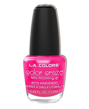 L.A. COLORS Color Craze Nail Polish, Absolute CNP516