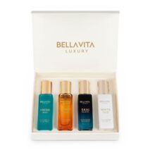 Bellavita Luxury Unisex Perfume Gift Set with Honey & White Oud, Skai, & Fresh | 80ml | Perfume for Men and Women | Honey, Artemisia Lemon, Bergamot, & Sweet Almond Notes