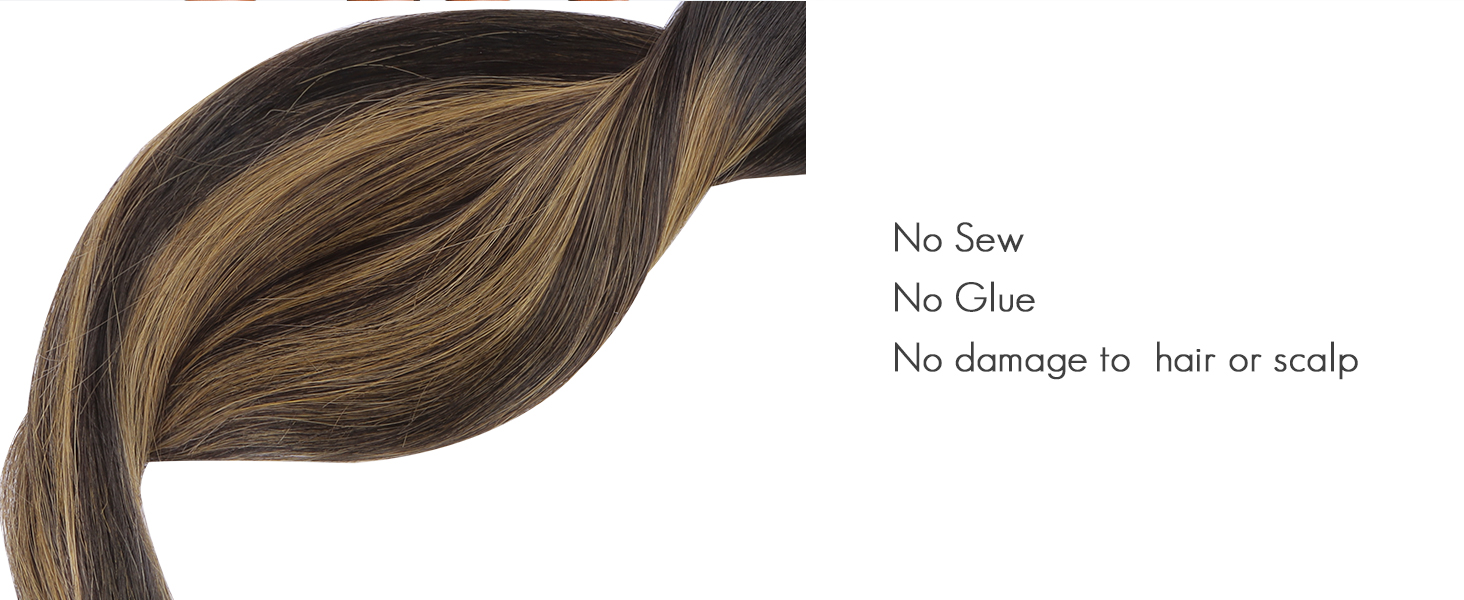 clip in hair extensions real human hair hotbanana