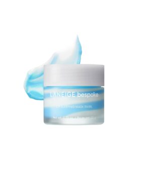 LANEIGE Bespoke Lip Sleeping Mask | Customized Hydrating Overnight Treatment | Vitamin C, Shea & Murumuru Seed Butter, Antioxidants | For Flaky, Dry Lips | Korean Skin Care