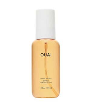 OUAI Travel Size Wave Spray - Texture Spray for Hair with Coconut Oil and Rice Protein - Adds Texture, Volume & Shine for Beach Waves - Paraben Free, Safe for Color & Keratin-Treated Hair (3 fl oz)