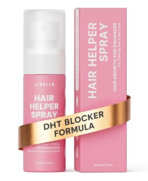 Trybello Hair Helper Spray | DHT Blocker Hair Growth Serum with Biotin