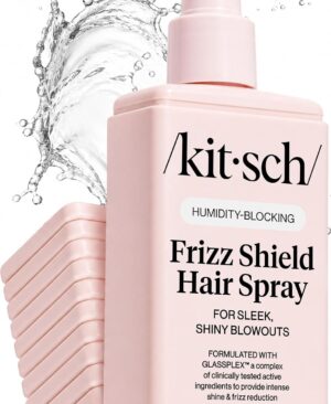 Kitsch Frizz Shield Hair Spray - Frizz Control Hairspray - 6.3 oz