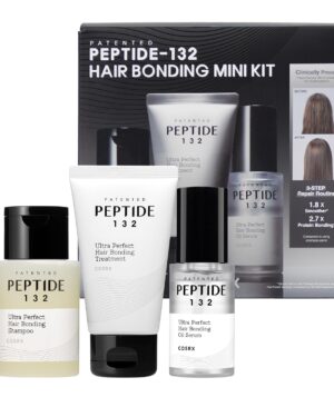 COSRX PEPTIDE-132 Hair Bonding Mini Kit, Shampoo, Treatment & Oil Serum