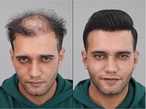 Hair Building Fiber Before After 6