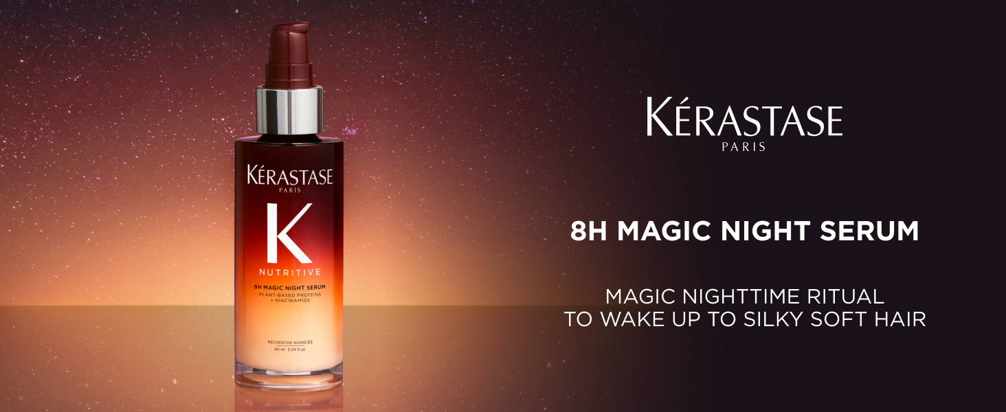 Nutritive 8H for dry hair, nourishing overnight serum